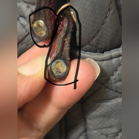 MZ Wallace Gray Quilted Backpack with Metallic Hardware - Picture 16 of 17